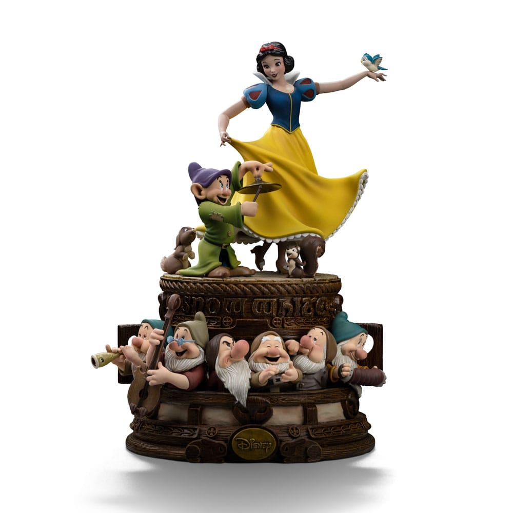 Snow White and the Seven Dwarfs Estatua 1/10 Art Scale Snow White and Dopey Deluxe Edition 21 cm Frikytopia
