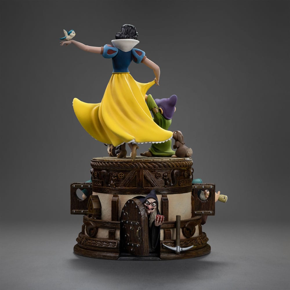 Snow White and the Seven Dwarfs Estatua 1/10 Art Scale Snow White and Dopey Deluxe Edition 21 cm