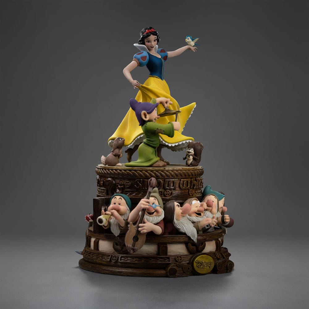 Snow White and the Seven Dwarfs Estatua 1/10 Art Scale Snow White and Dopey Deluxe Edition 21 cm