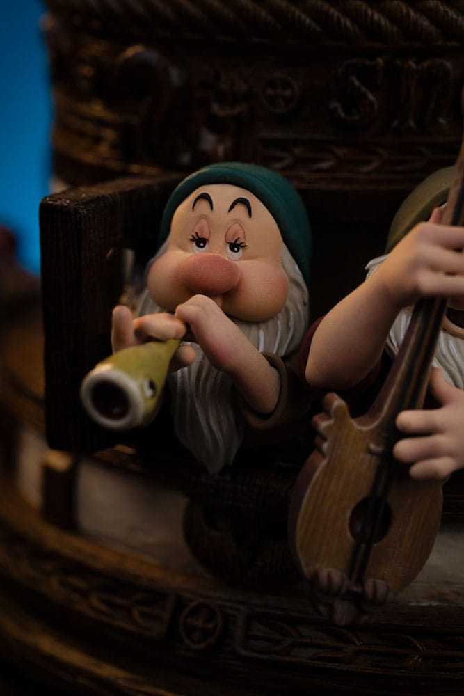 Snow White and the Seven Dwarfs Estatua 1/10 Art Scale Snow White and Dopey Deluxe Edition 21 cm