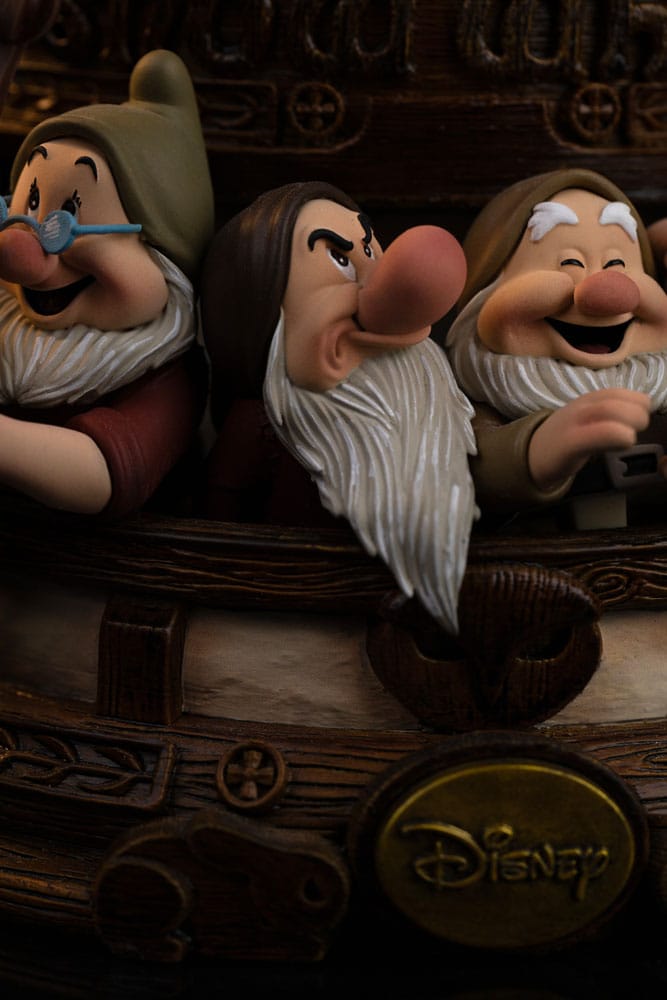 Snow White and the Seven Dwarfs Estatua 1/10 Art Scale Snow White and Dopey Deluxe Edition 21 cm