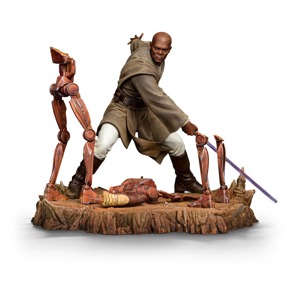 Star Wars Estatua 1/10 Art Scale Mace Windu 18 cm Frikytopia