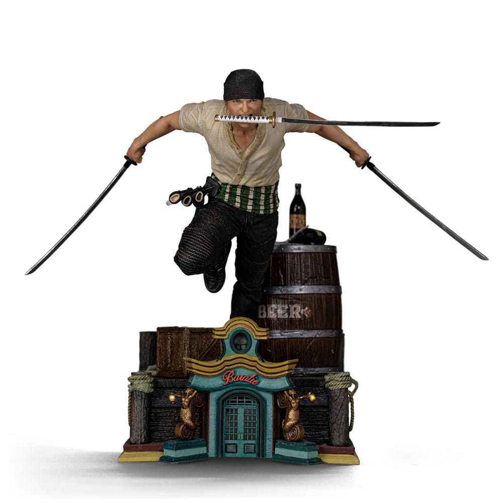 One Piece Estatua 1/10 Art Scale Zoro 19 cm
