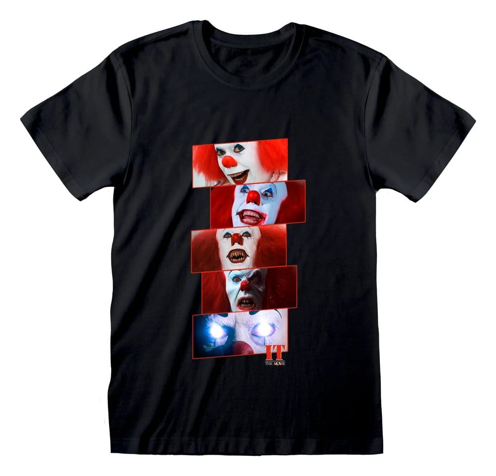 It T-shirt Pennywise Black Tamanho L Frikytopia