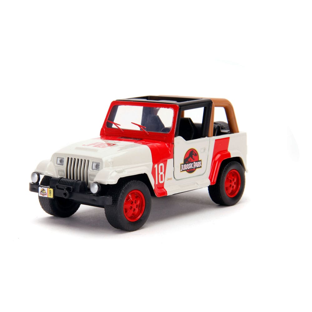 Jurassic World Vehículo 1/32 Jeep Wrangler Frikytopia