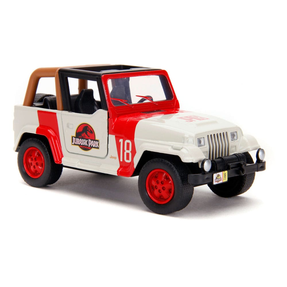 Jurassic World Vehículo 1/32 Jeep Wrangler