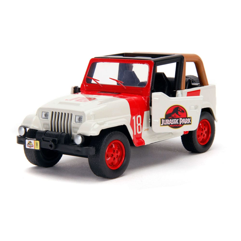 Jurassic World Vehículo 1/32 Jeep Wrangler