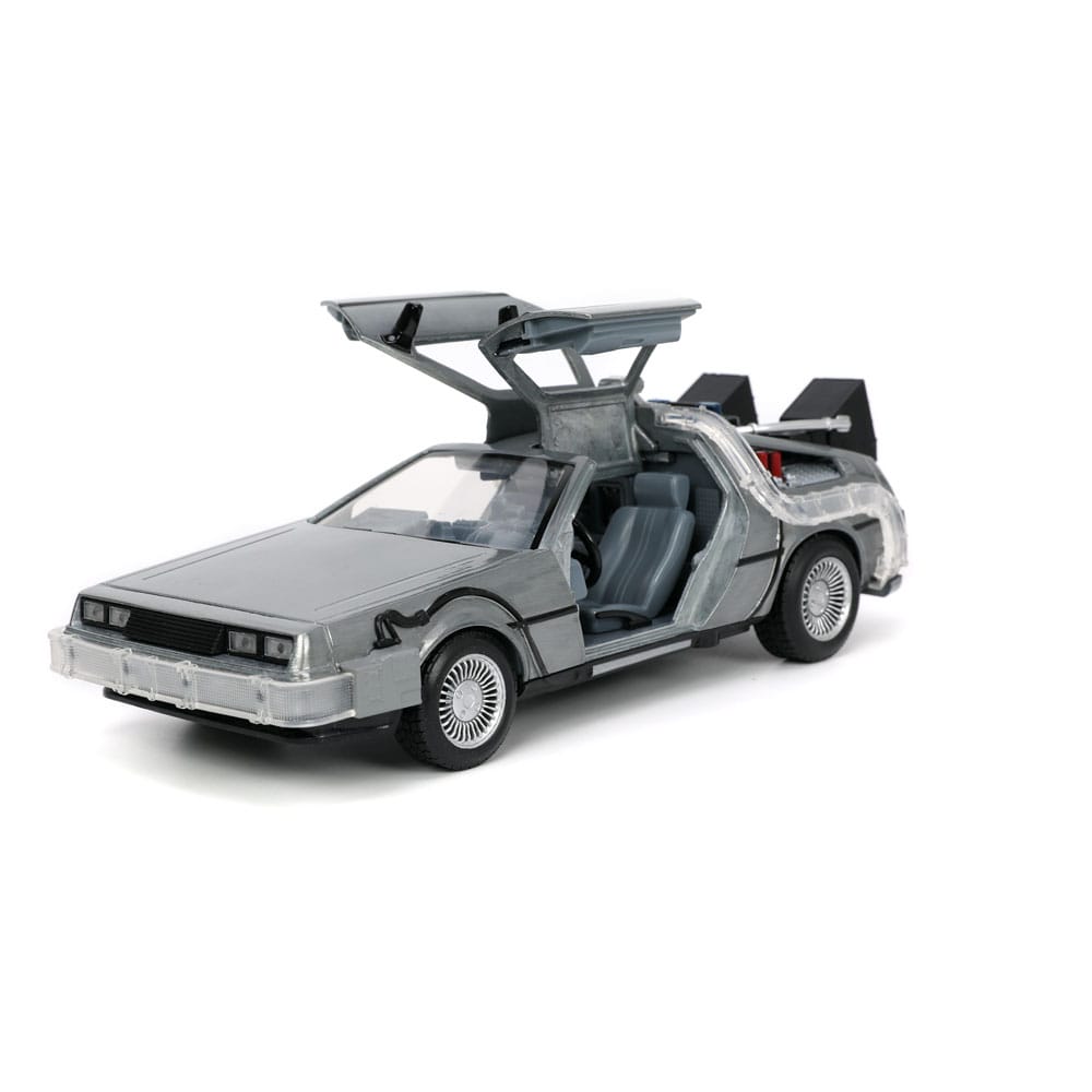 Back to the Future Vehículo 1/24 Hollywood Rides Back to the Future 1 Time Machine