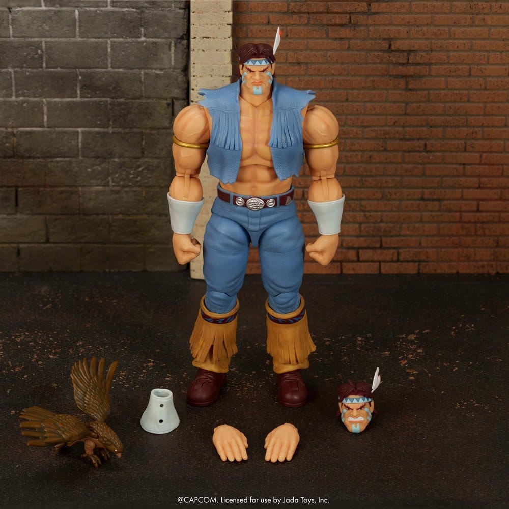 Ultra Street Fighter II: The Final Challengers Figura 1/12 Hawk 20 cm