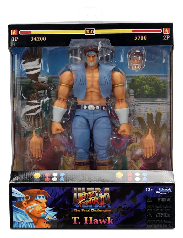 Ultra Street Fighter II: The Final Challengers Figura 1/12 Hawk 20 cm