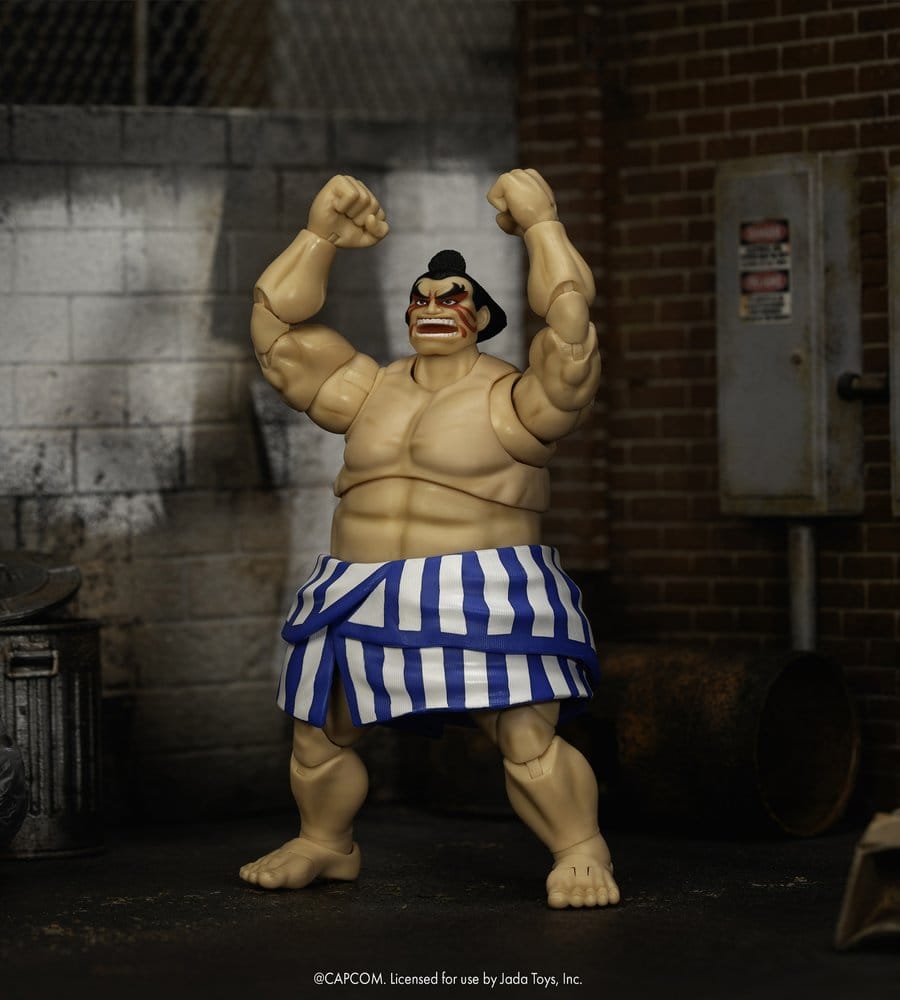 Ultra Street Fighter II: The Final Challengers Figura 1/12 E. Honda 16 cm