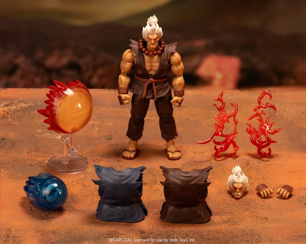 Ultra Street Fighter II: The Final Challengers Figura 1/12 Akuma 15 cm