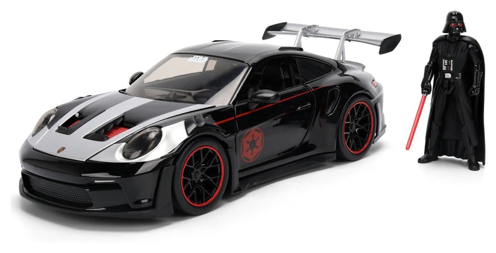 Star Wars Vehículo 1:24 Darth Vader Porsche 911