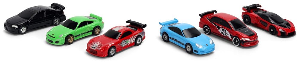 A Todo Gas Pack de 6 Nano Cars
