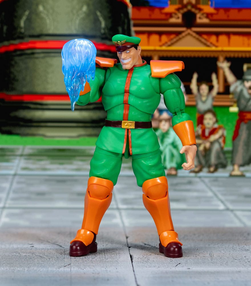 Figura Bison Player 2 Street Fighter II 17cm
