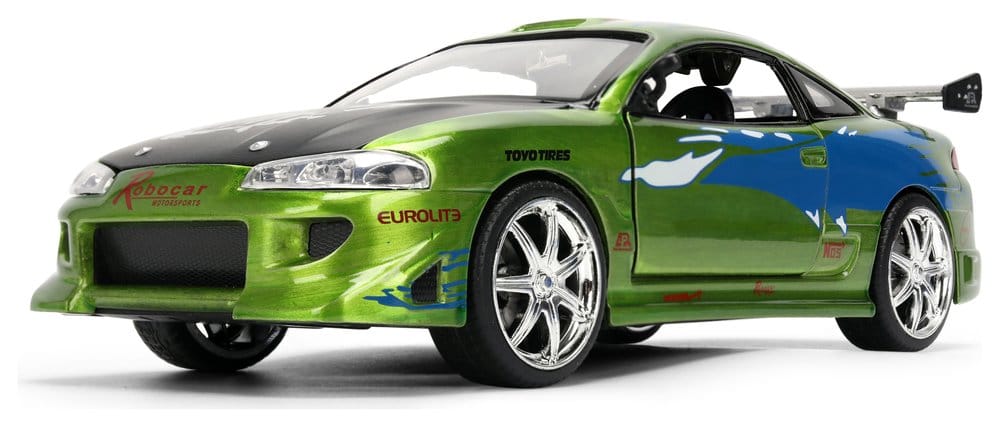 A Todo Gas Diecast Vehículo 1:24 Anniversary Mitsubishi 19 cm