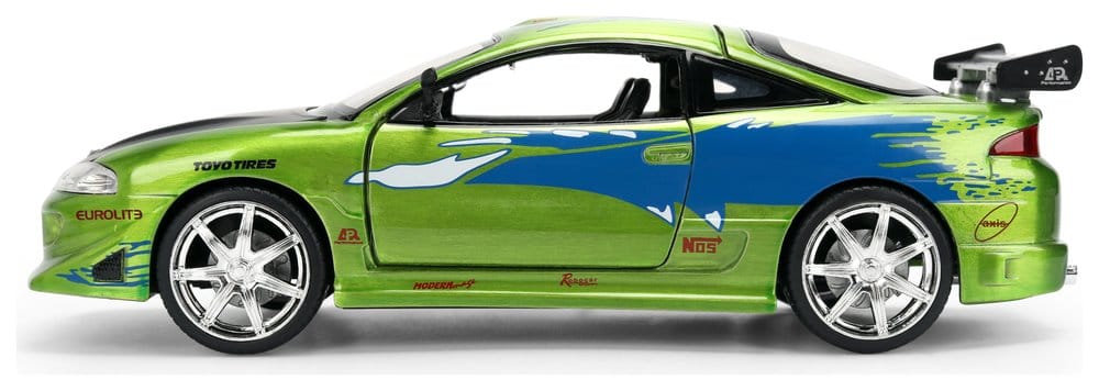 A Todo Gas Diecast Vehículo 1:24 Anniversary Mitsubishi 19 cm