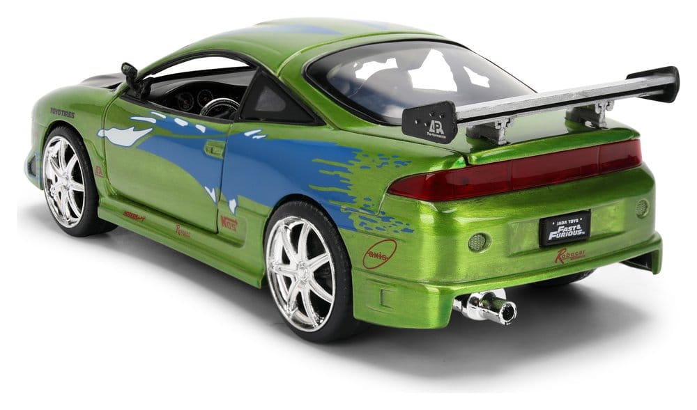 A Todo Gas Diecast Vehículo 1:24 Anniversary Mitsubishi 19 cm