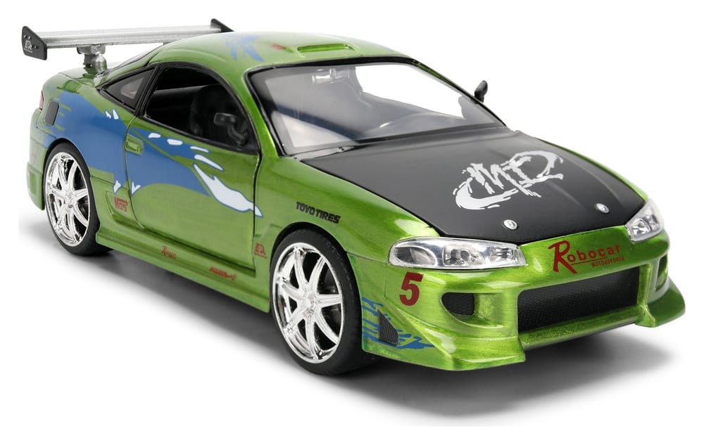 A Todo Gas Diecast Vehículo 1:24 Anniversary Mitsubishi 19 cm