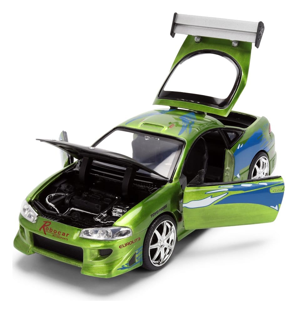 A Todo Gas Diecast Vehículo 1:24 Anniversary Mitsubishi 19 cm