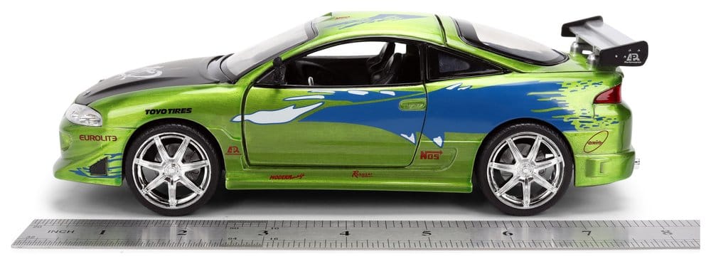 A Todo Gas Diecast Vehículo 1:24 Anniversary Mitsubishi 19 cm