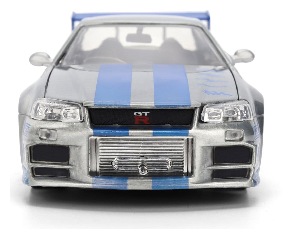 A Todo Gas Diecast Vehículo 1:24 Anniversary Nissan Skyline 19 cm
