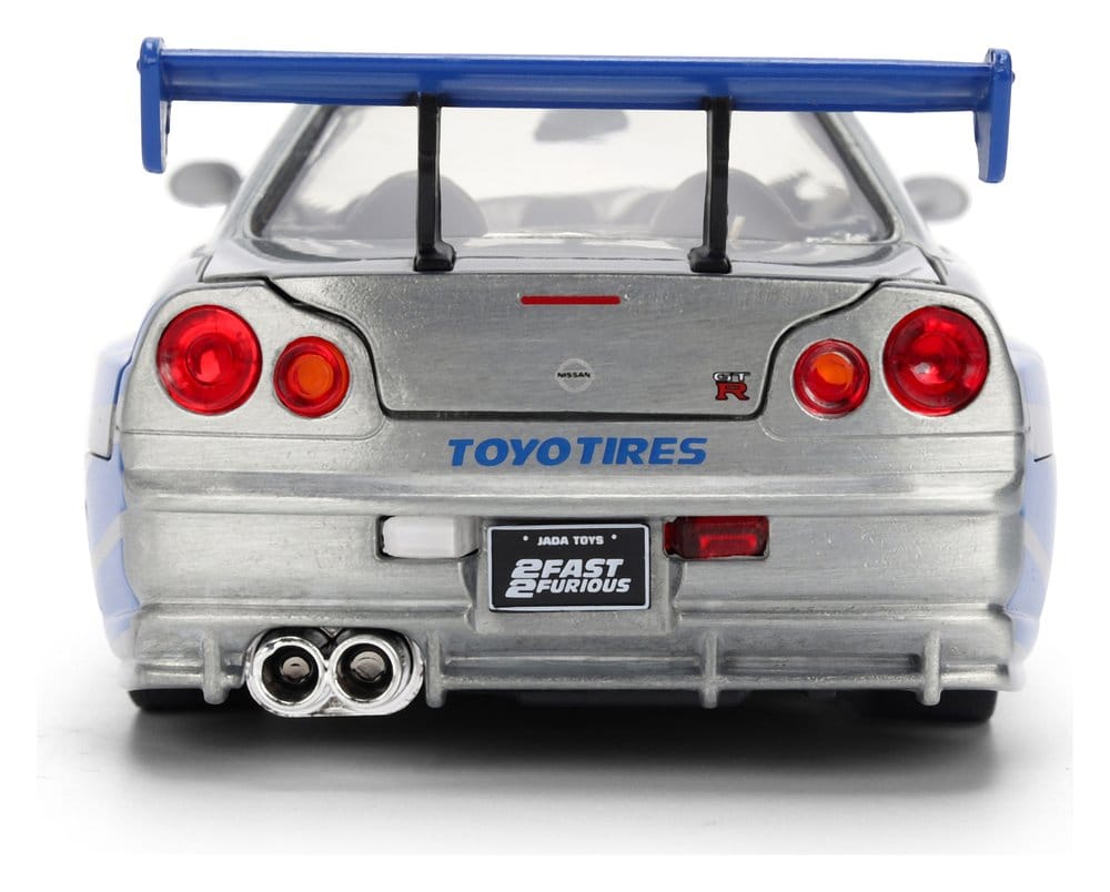 A Todo Gas Diecast Vehículo 1:24 Anniversary Nissan Skyline 19 cm
