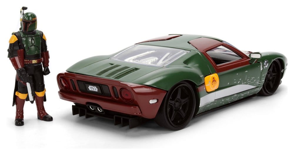 Star Wars Vehículo 1:24 Boba Fett 2005 Ford GT