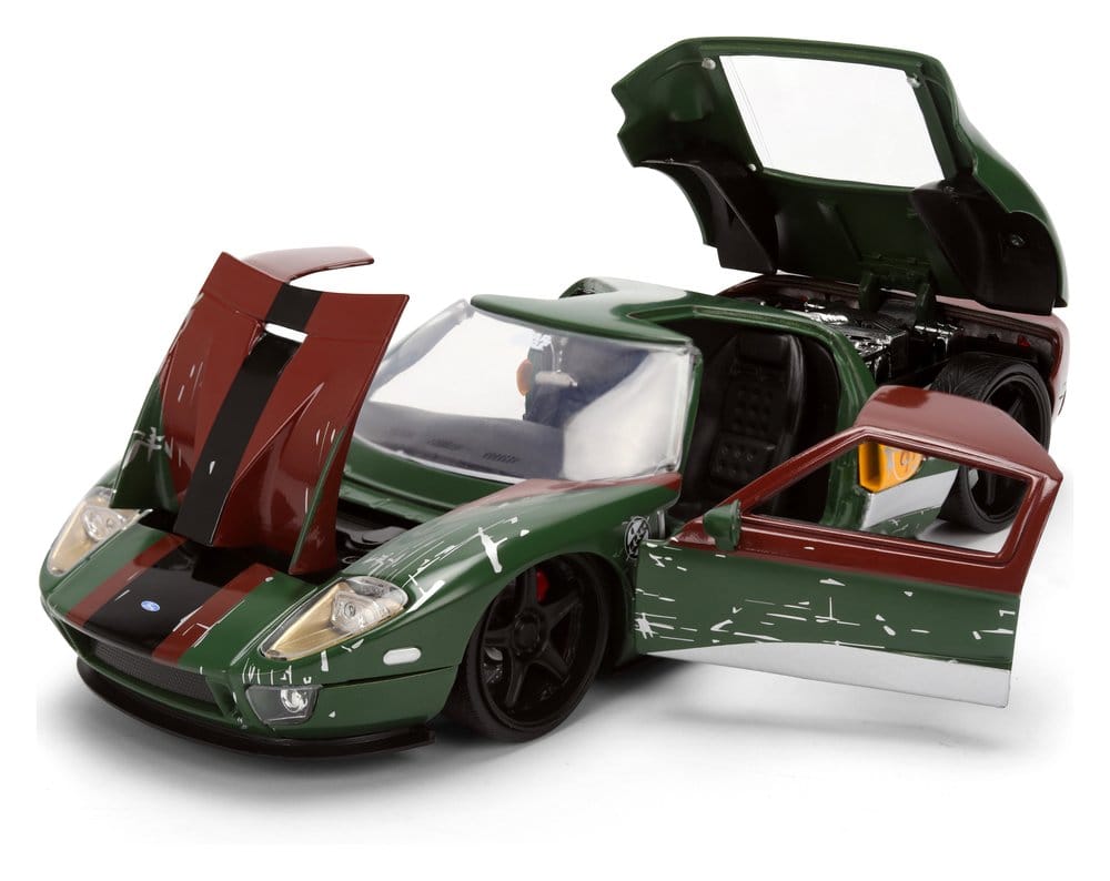 Star Wars Vehículo 1:24 Boba Fett 2005 Ford GT