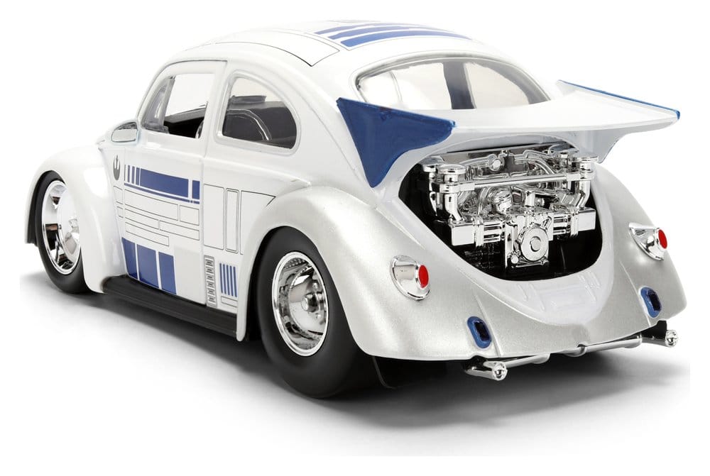 Star Wars Vehículo 1:24 R2-D2 1959 VW Drag Beetle