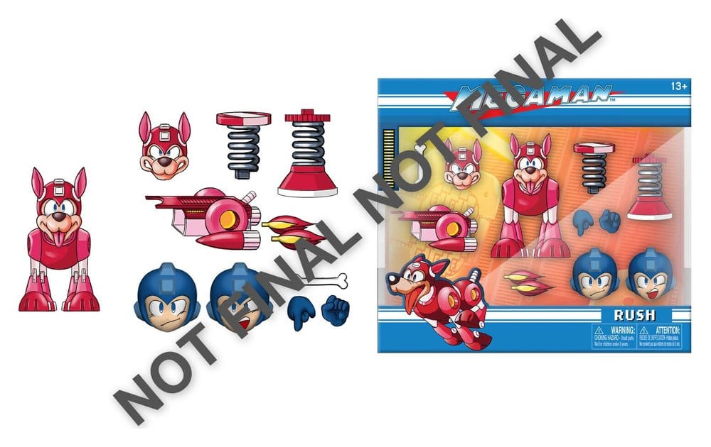Mega Man Figura Rush 7 cm Frikytopia