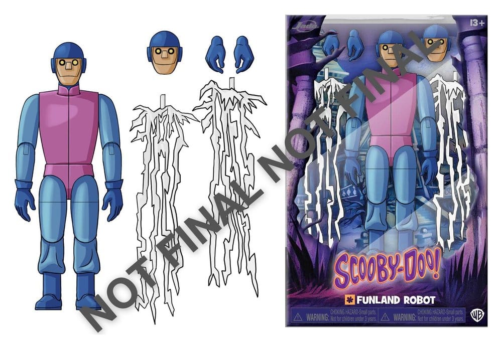 Scooby Doo Figura Funland Robot 16 cm Frikytopia