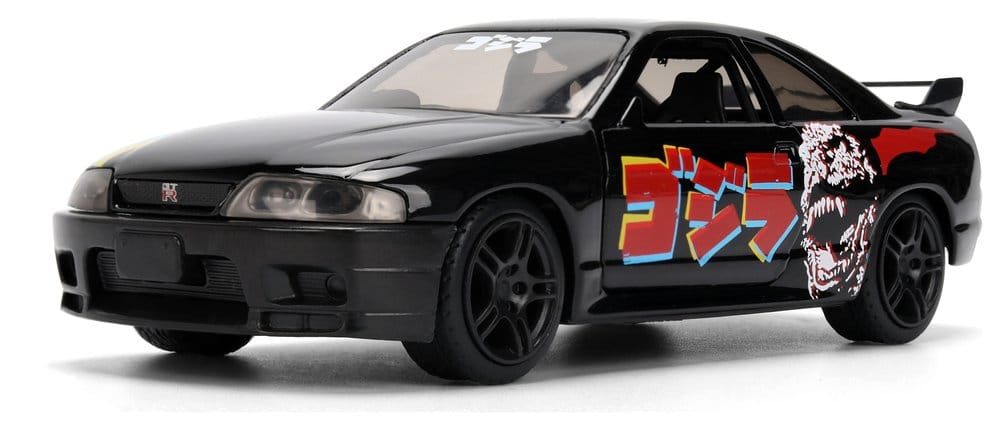 Godzilla Vehículo 1:32 Nissan Skyline GT-R R33 Surtido (6)