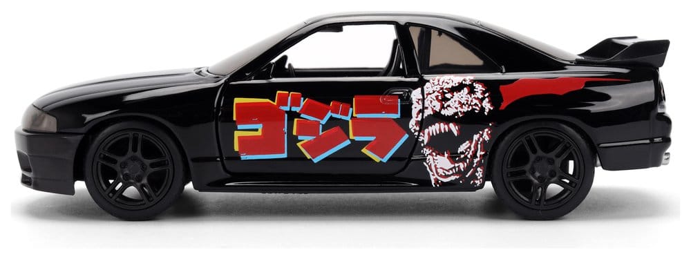 Godzilla Vehículo 1:32 Nissan Skyline GT-R R33 Surtido (6)