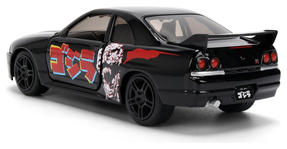 Godzilla Vehículo 1:32 Nissan Skyline GT-R R33 Surtido (6)