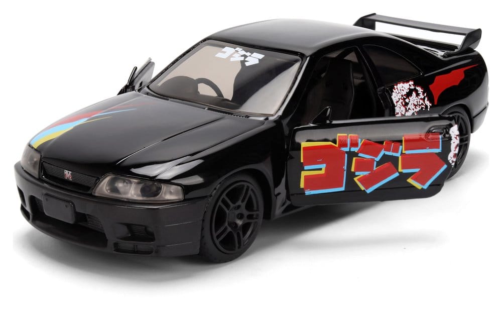 Godzilla Vehículo 1:32 Nissan Skyline GT-R R33 Surtido (6)