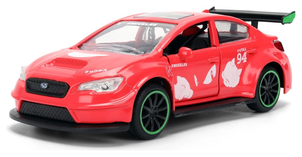 Sonic Vehículo 1:32 Knuckles 2016 Subaru WRX STI Surtido (6)
