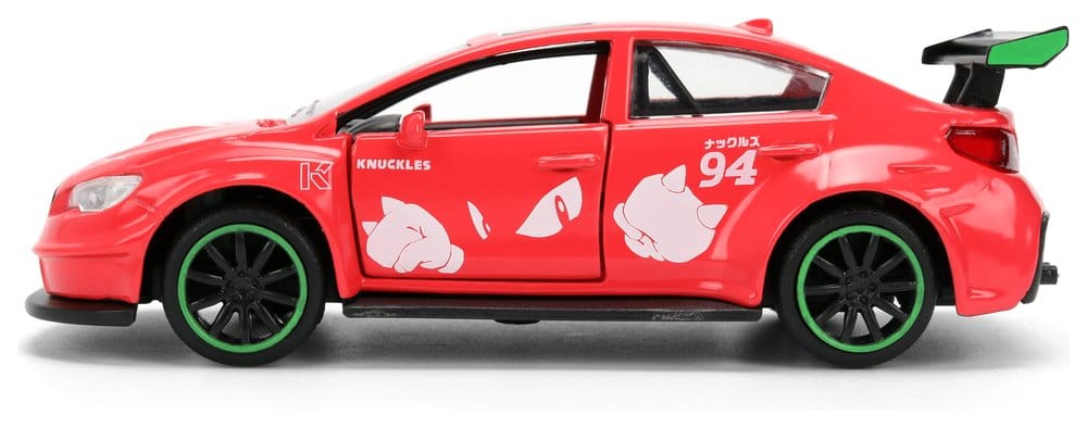 Sonic Vehículo 1:32 Knuckles 2016 Subaru WRX STI Surtido (6)
