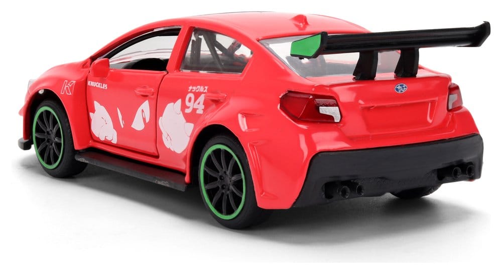 Sonic Vehículo 1:32 Knuckles 2016 Subaru WRX STI Surtido (6)