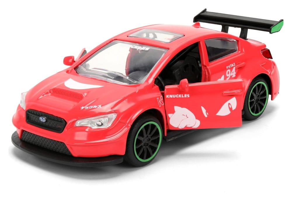 Sonic Vehículo 1:32 Knuckles 2016 Subaru WRX STI Surtido (6)