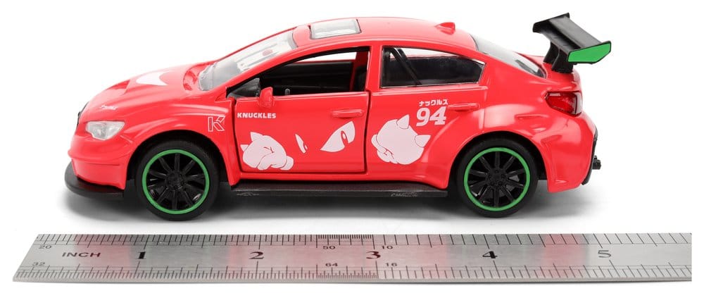 Sonic Vehículo 1:32 Knuckles 2016 Subaru WRX STI Surtido (6)