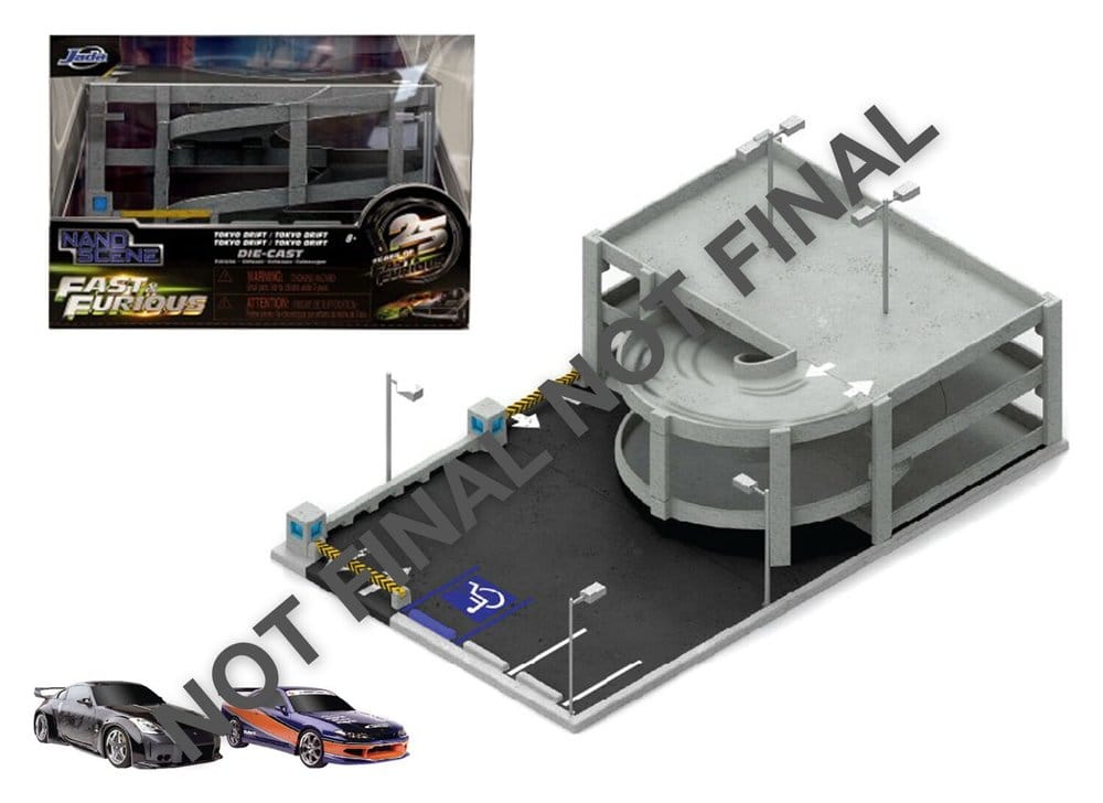 A Todo Gas Diorama Nano Scene Tokyo Drift Garage Frikytopia
