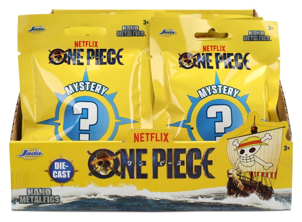 One Piece Nano Metalfigs Figuras Mini Blind Pack 5 cm Expositor (24)