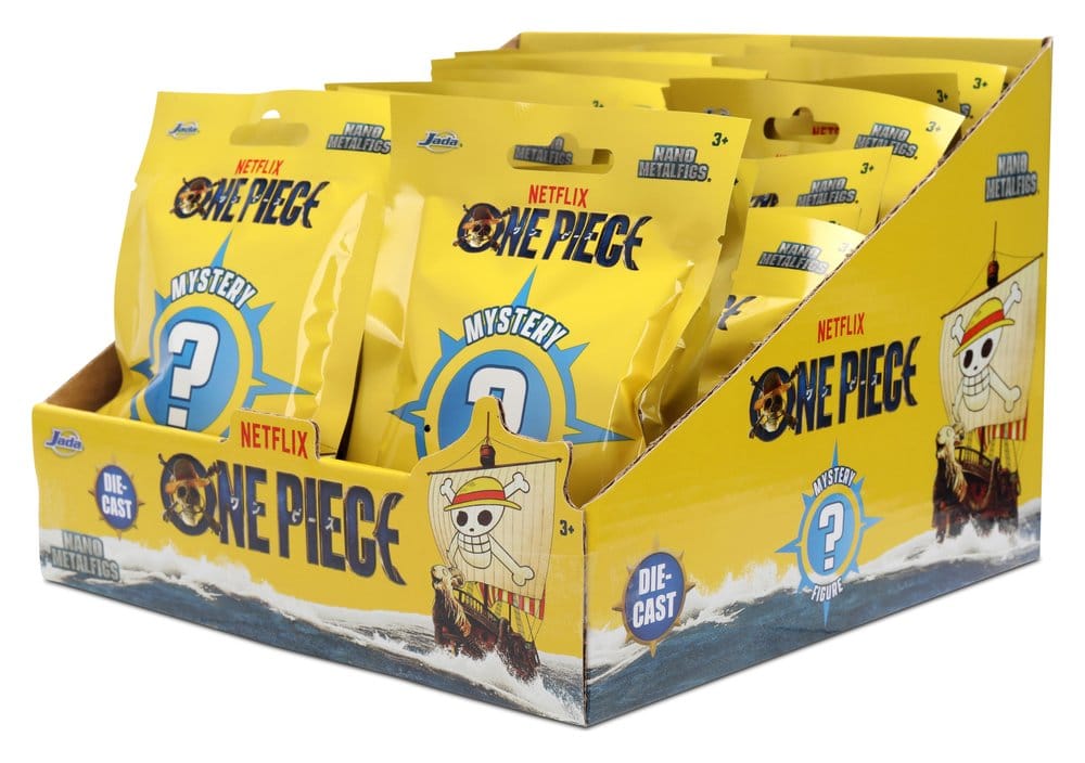 One Piece Nano Metalfigs Figuras Mini Blind Pack 5 cm Expositor (24)