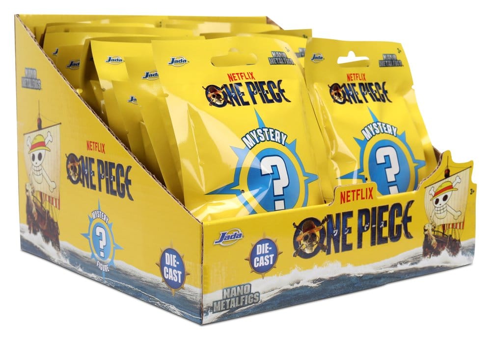 One Piece Nano Metalfigs Figuras Mini Blind Pack 5 cm Expositor (24)