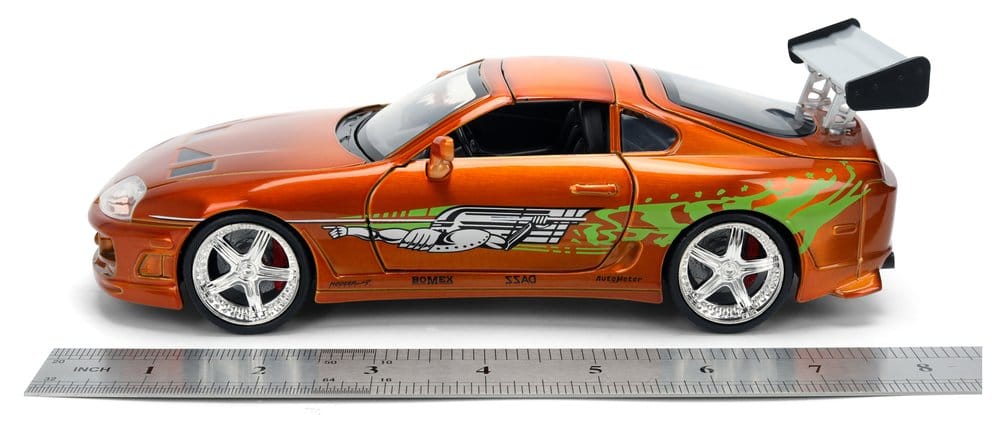 A Todo Gas Vehículo Diecast 1/24 Anniversary Toyota Supra 9 cm