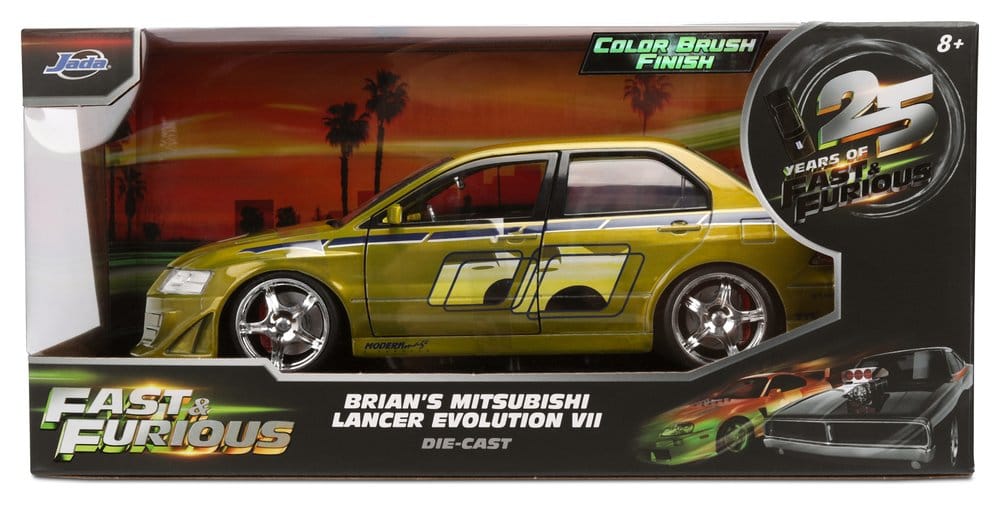 A Todo Gas Vehículo 1/24 Anniversary Mitsubishi 9 cm