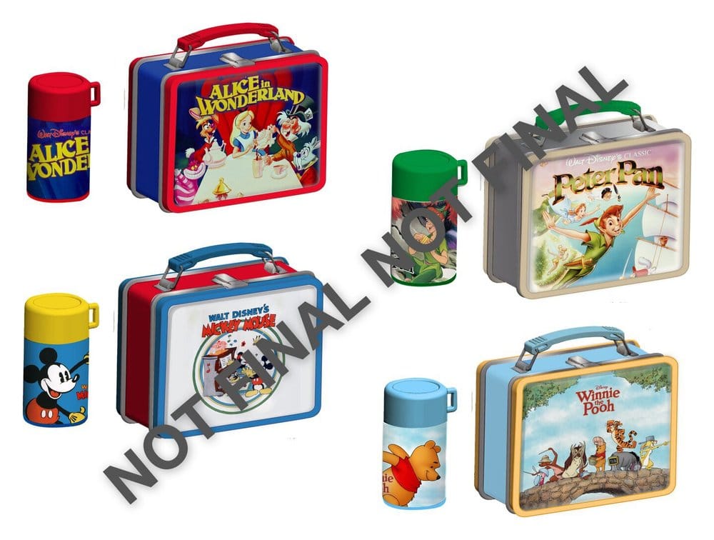Disney Lunch Time Collectibles Figuras Mini 6 cm Expositor (12) Frikytopia