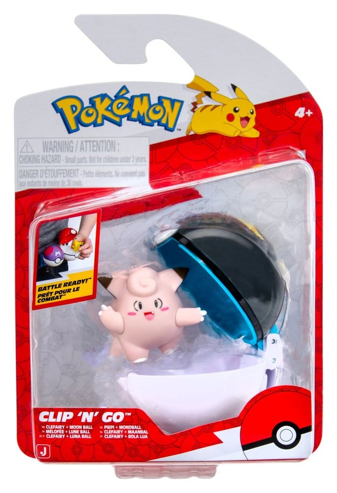 Pokémon Clip 'n' Go Minifiguras Poké Balls ver. 22 Surtido (6)