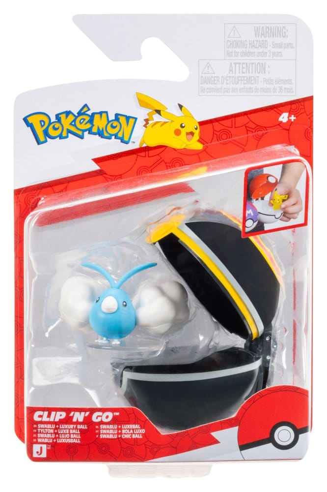Pokémon Clip 'n' Go Minifiguras Poké Balls ver. 23 Surtido (6)